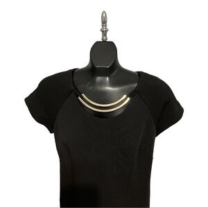 Dresses 3 for $50 
Women’s Laura Little Black Gold Statement Dress Size 8